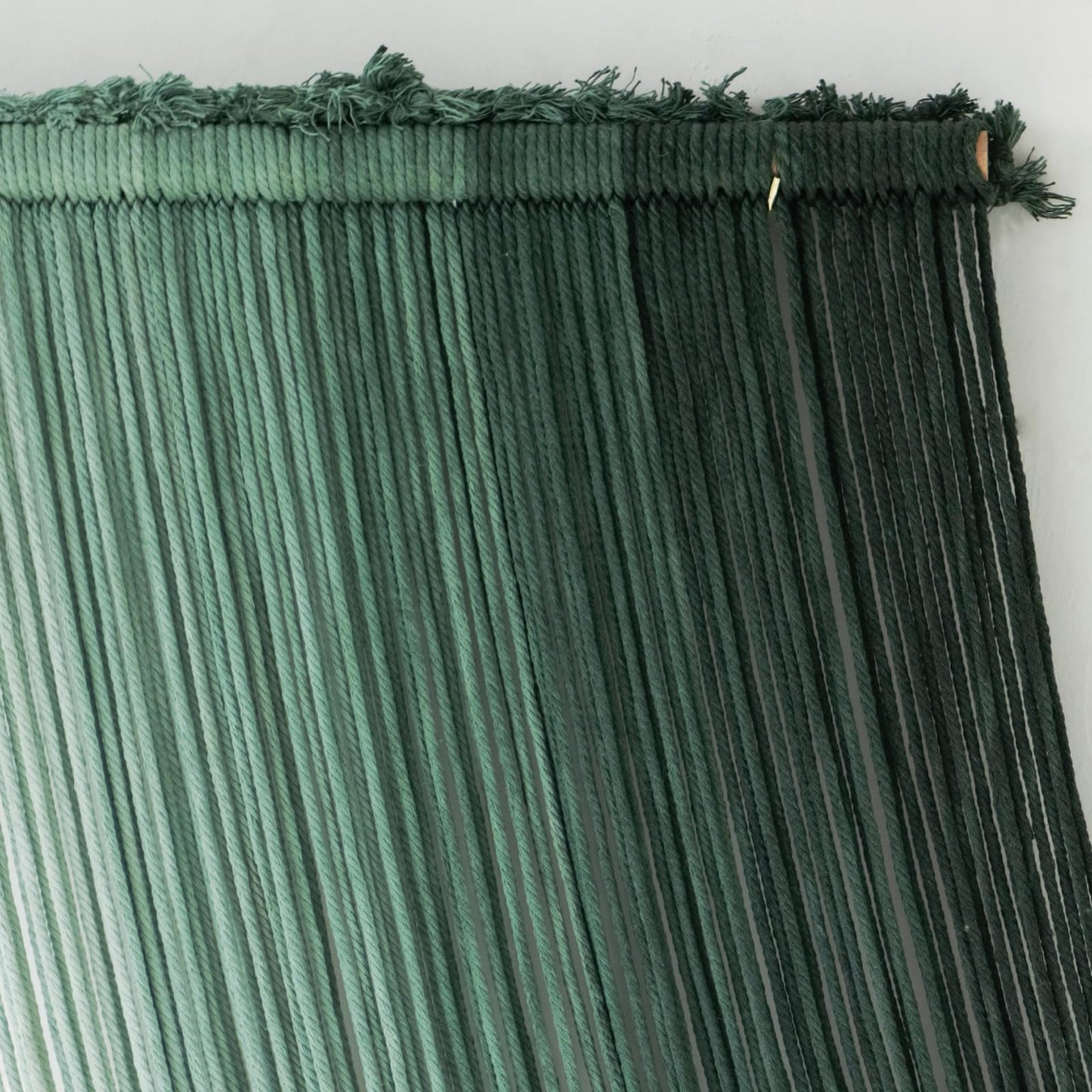 Macrame Wall Hanging Green Christmas Decortaions Boho Wall Decor Textile Tassel Cord Home Decor Bohemian Wall Art for Home Living Room Bedroom