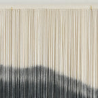 Large Macrame Wall Hanging Boho Dip Dye Black