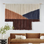Macrame Wall Hanging Geometric Macrame Wall Art for Living Room or Bedroom Decor